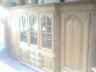 Wohnzimmerschrank Eiche hell massiv gewachst