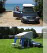 Autocamp Travel Deluxe Dachzelt absolut neuwertig in grau / blau